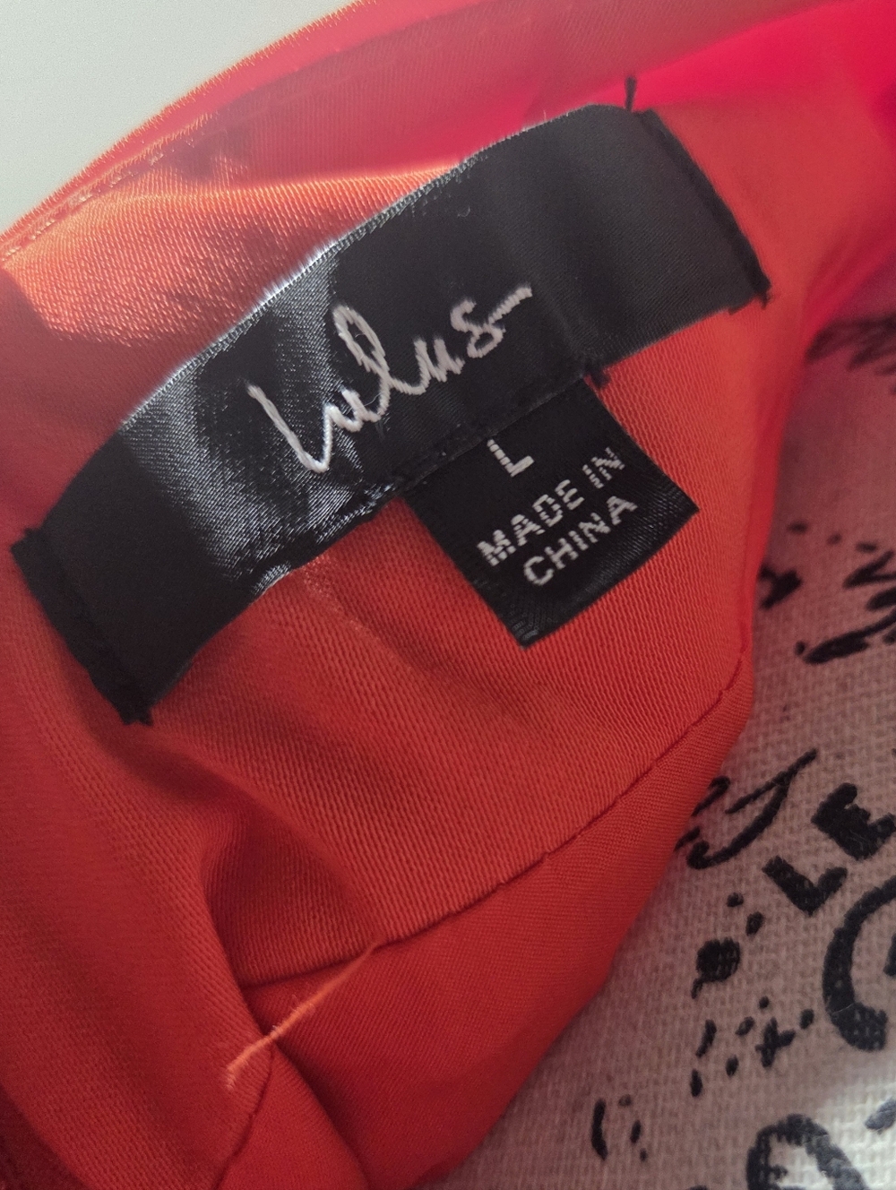 Lulus Joyful Red Orange Multi Stripe Tie-Back Mini Dress - Picture 9 of 10